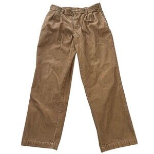 Vintage Savane Corduroy Pants Mens 36 x 31 Corduroy Trousers Tan Light Brown
